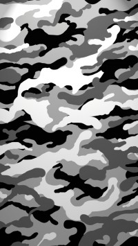 Black And White Camouflage