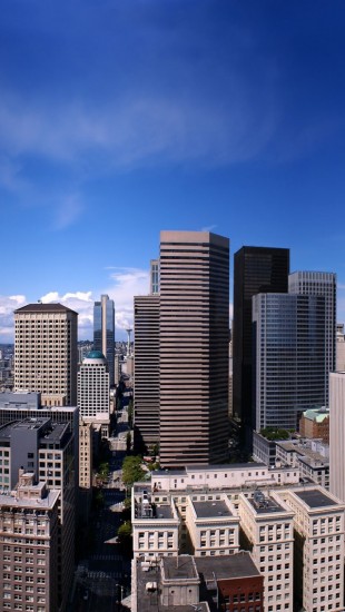 Seattle Downtown From Smith Tower