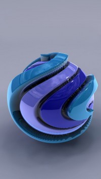 Blue Sphere 3D