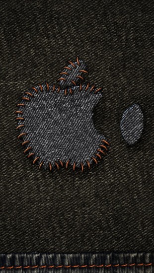 Jeans Apple Logo