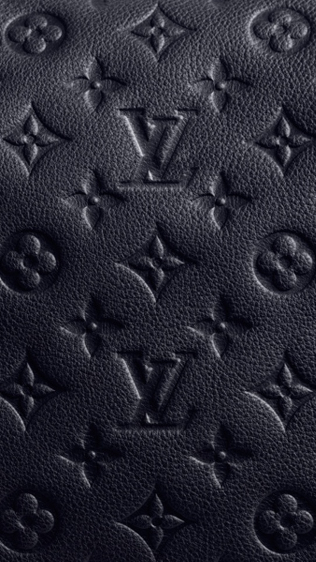 The iPhone Wallpapers » Loui Vuitton Black