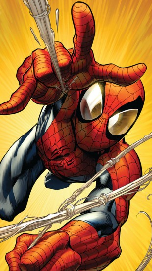 Spiderman Attack Illustration