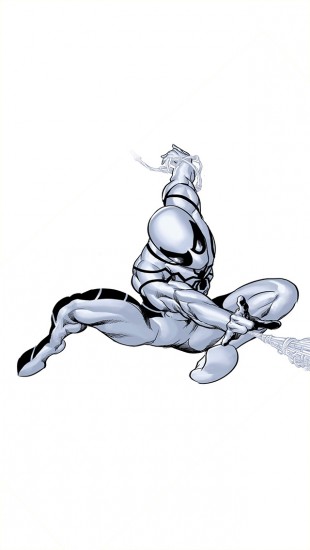 Superhero Spider-Man White Comics