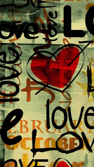 Love Written In Graffiti
