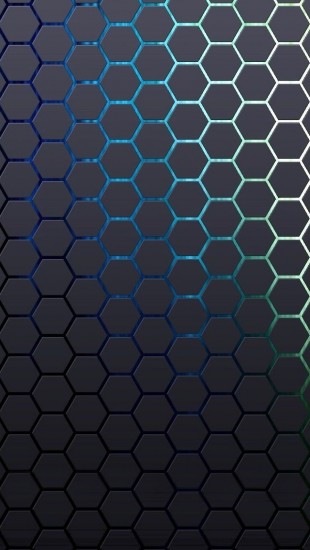Grid Hexagon Background