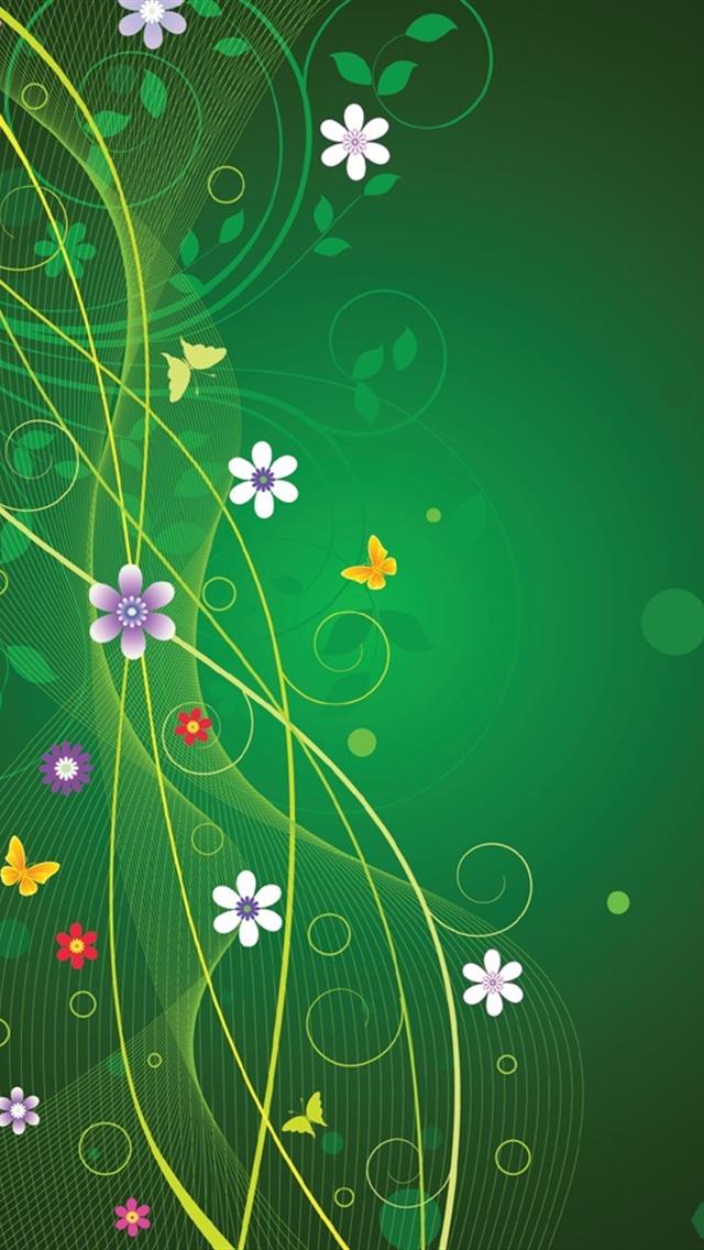 Abstract Spring - The iPhone Wallpapers
