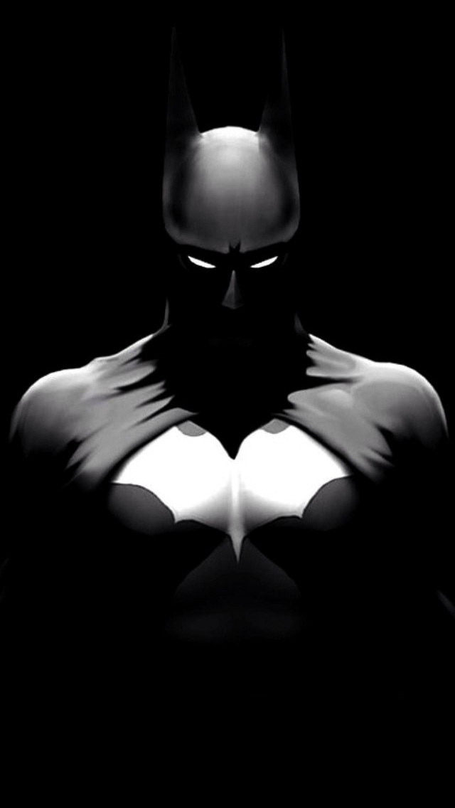 Black And White Batman - The iPhone Wallpapers