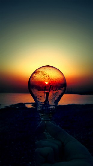 Bulb Sunset