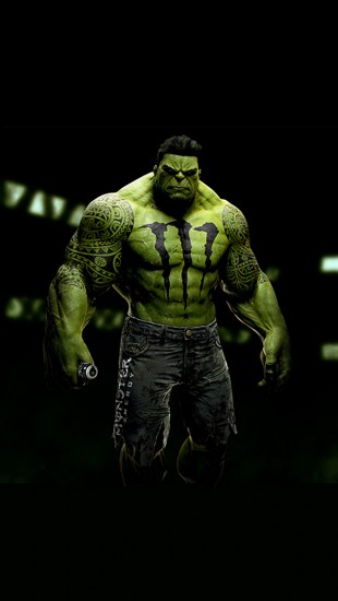 Sponsored Superheroes Hulk