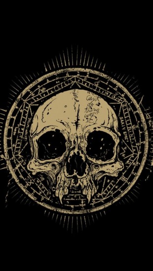 Vintage Skull Symbol