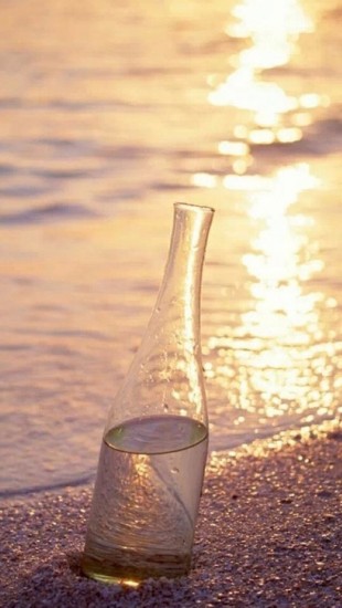 Beach Bottle Water