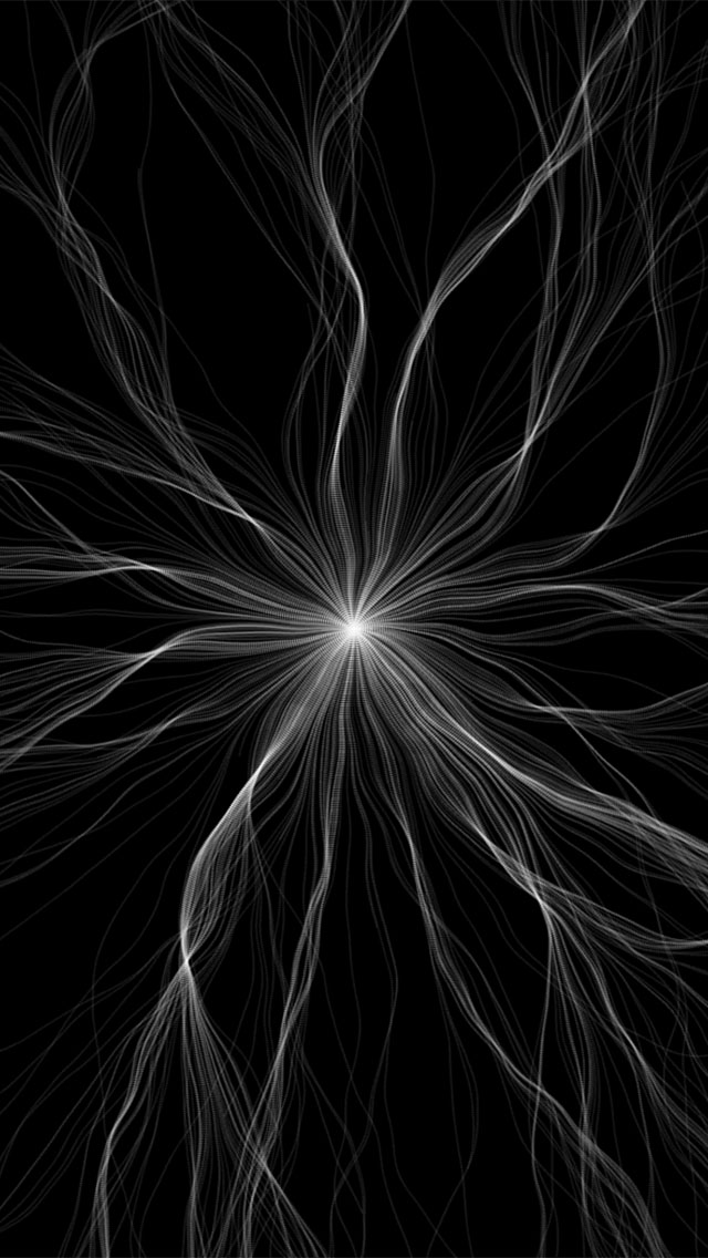 The iPhone Wallpapers » Particle Moving