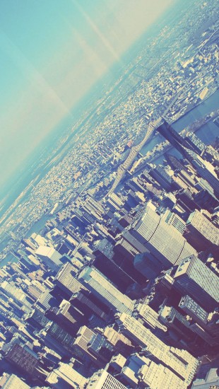 Manhattan From The Plane