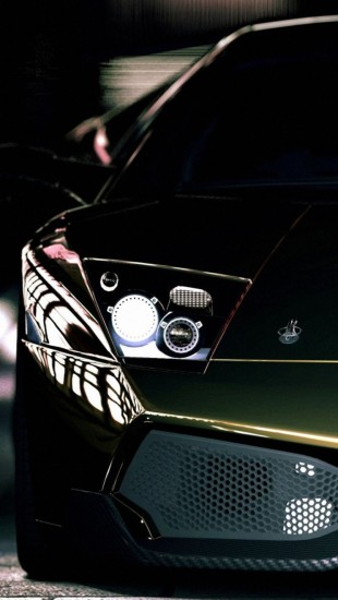 Dark Green Lamborghini Murcielago