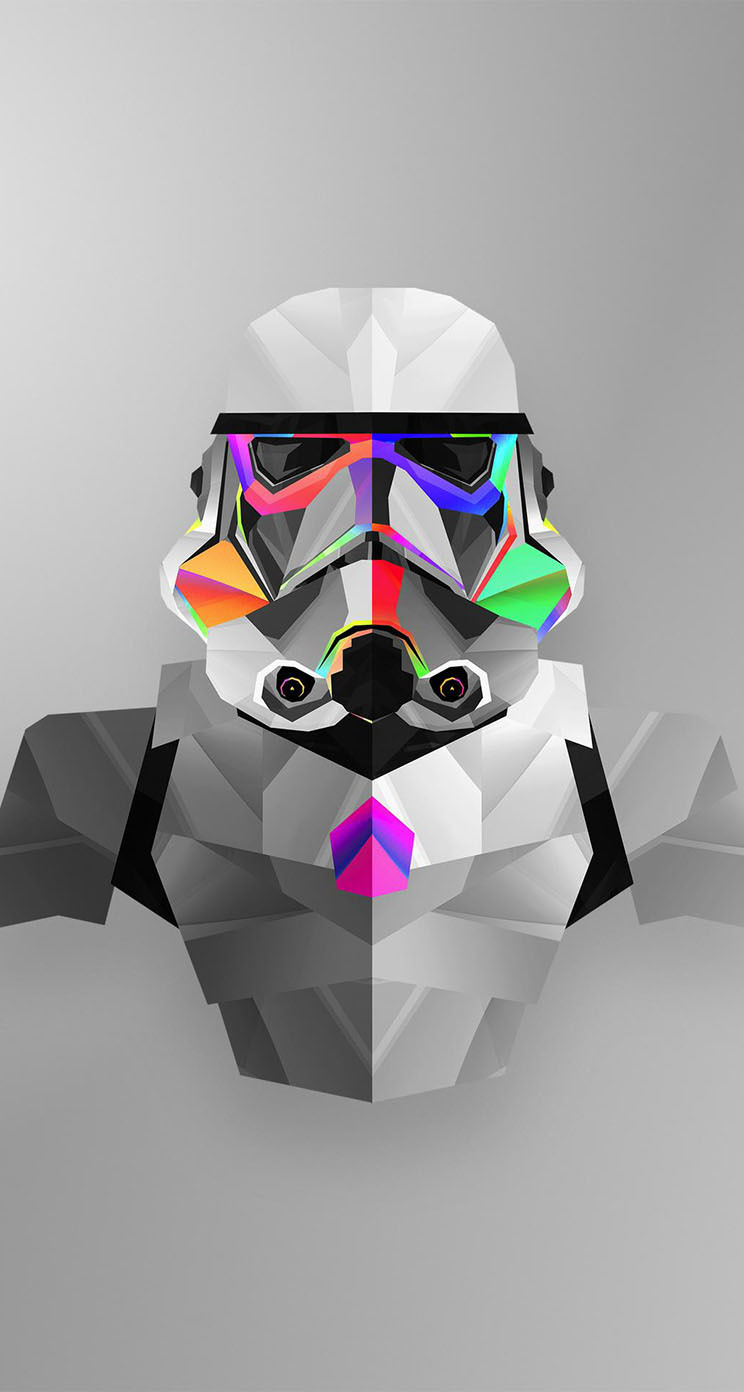 Star Wars Stormtrooper Artwork Justin Maller - The iPhone ...