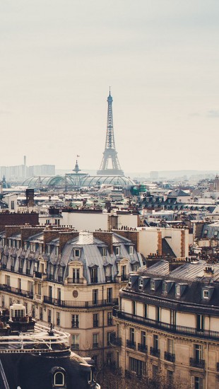 Beautiful Paris cityscape