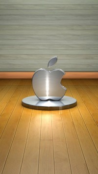 3D Metal Apple