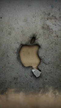 Broken Apple Wall