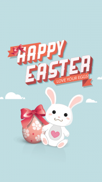 Happy Easter Rabbit