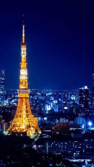 Tokyo Tower Night Japan