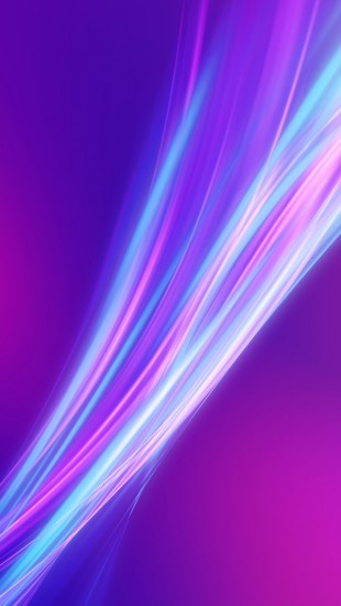 Abstract Purple Wave - The iPhone Wallpapers