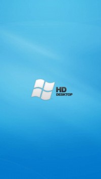 HD Blue Desktop Vista