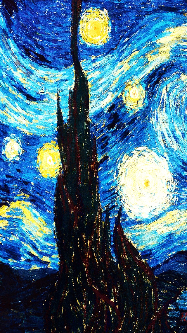 Starry Night - The iPhone Wallpapers