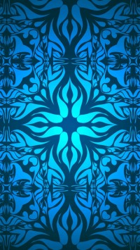Vintage Blue Pattern