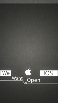 We Want An Open iOS