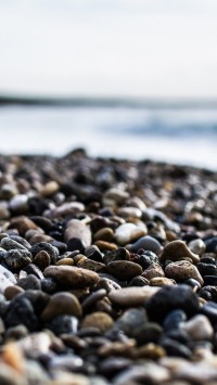 Pebbles On the Beach