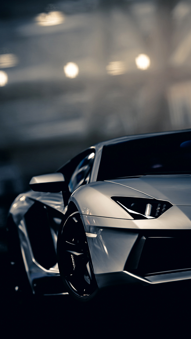 Gran Turismo 5 Lamborghini Aventador - The iPhone Wallpapers