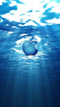 Apple Logo Water