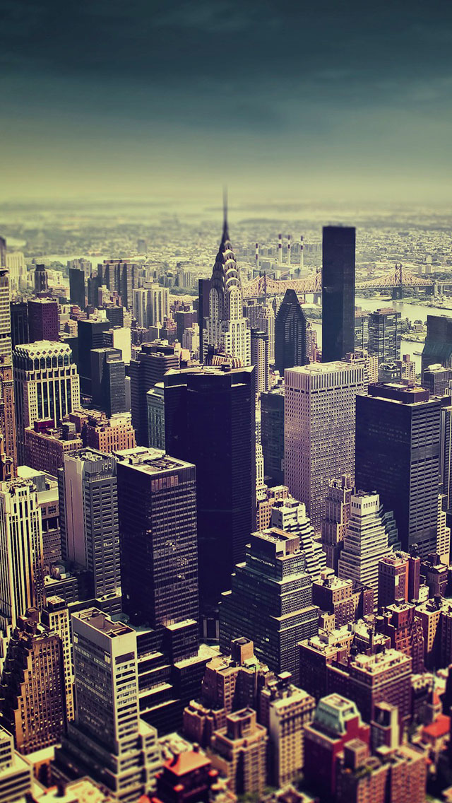 New York City Tilt Shift The Iphone Wallpapers