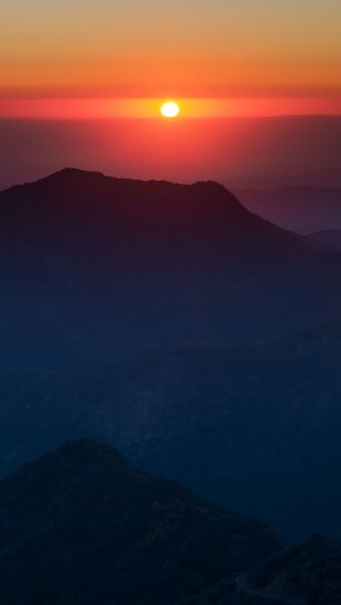 Sunset from Moro Rock