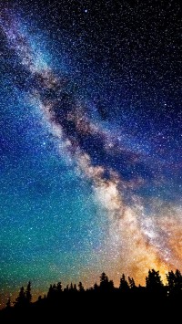 Milky Way Night Sky Stars