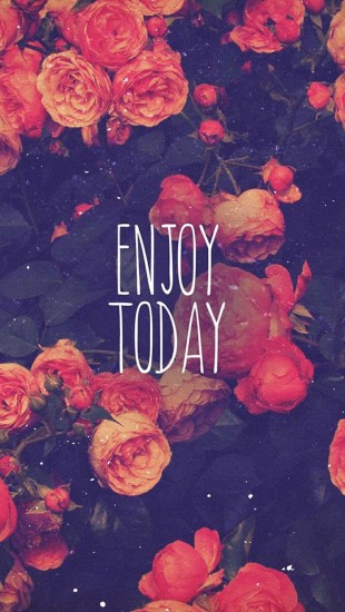 Enjoy Today Red Rose