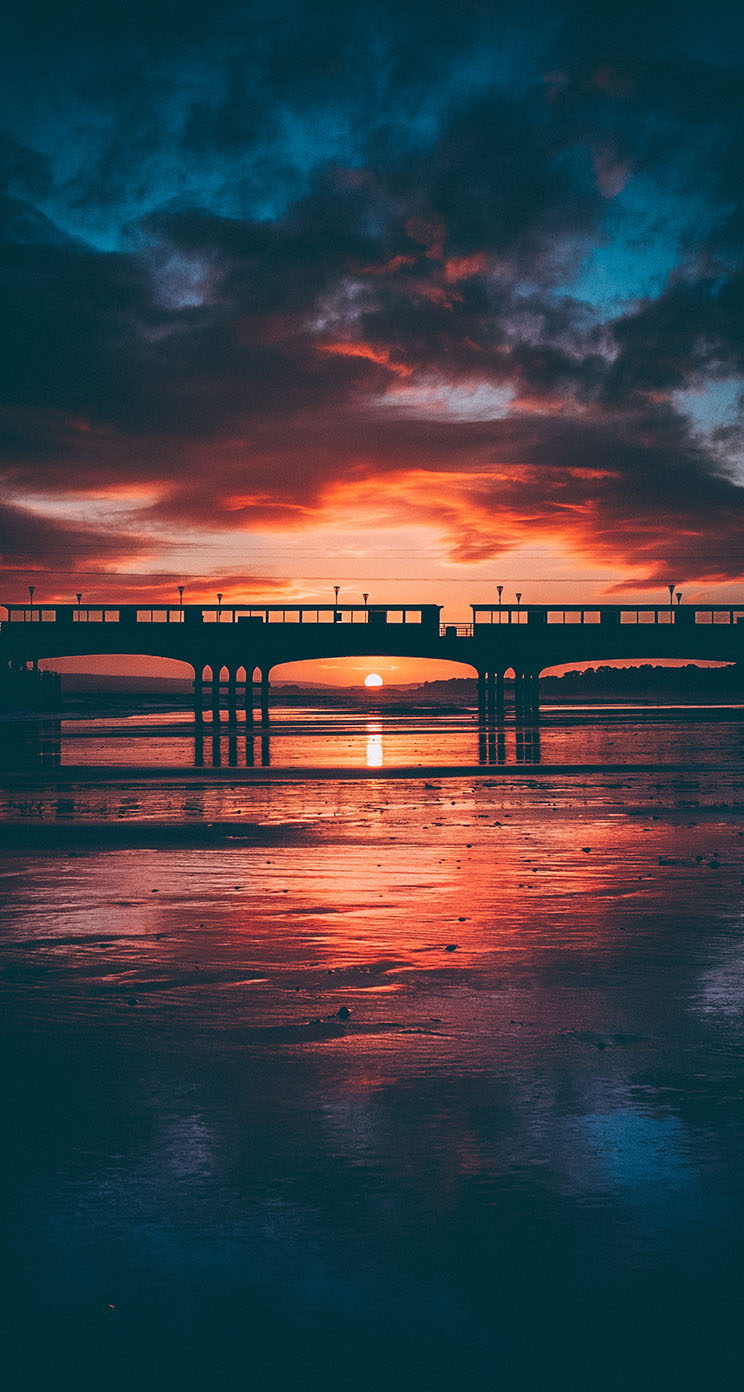 Bournemouth Pier Sunset - The iPhone Wallpapers