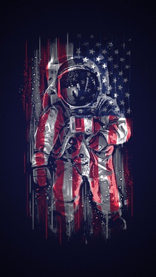 Astronaut flag